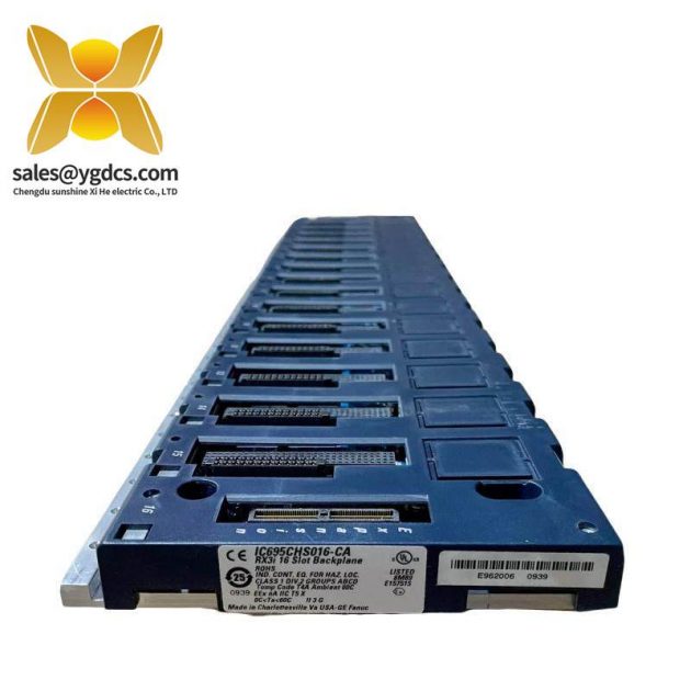GE IC695CHS01616 通用模塊底座